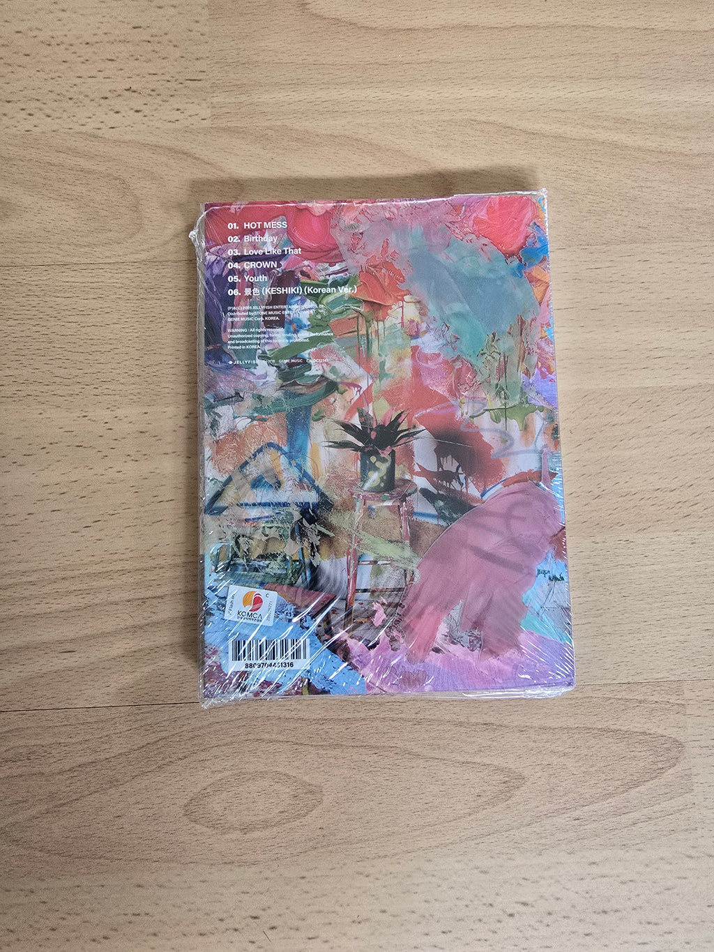 Evnne Hot Mess Album Splatter Version