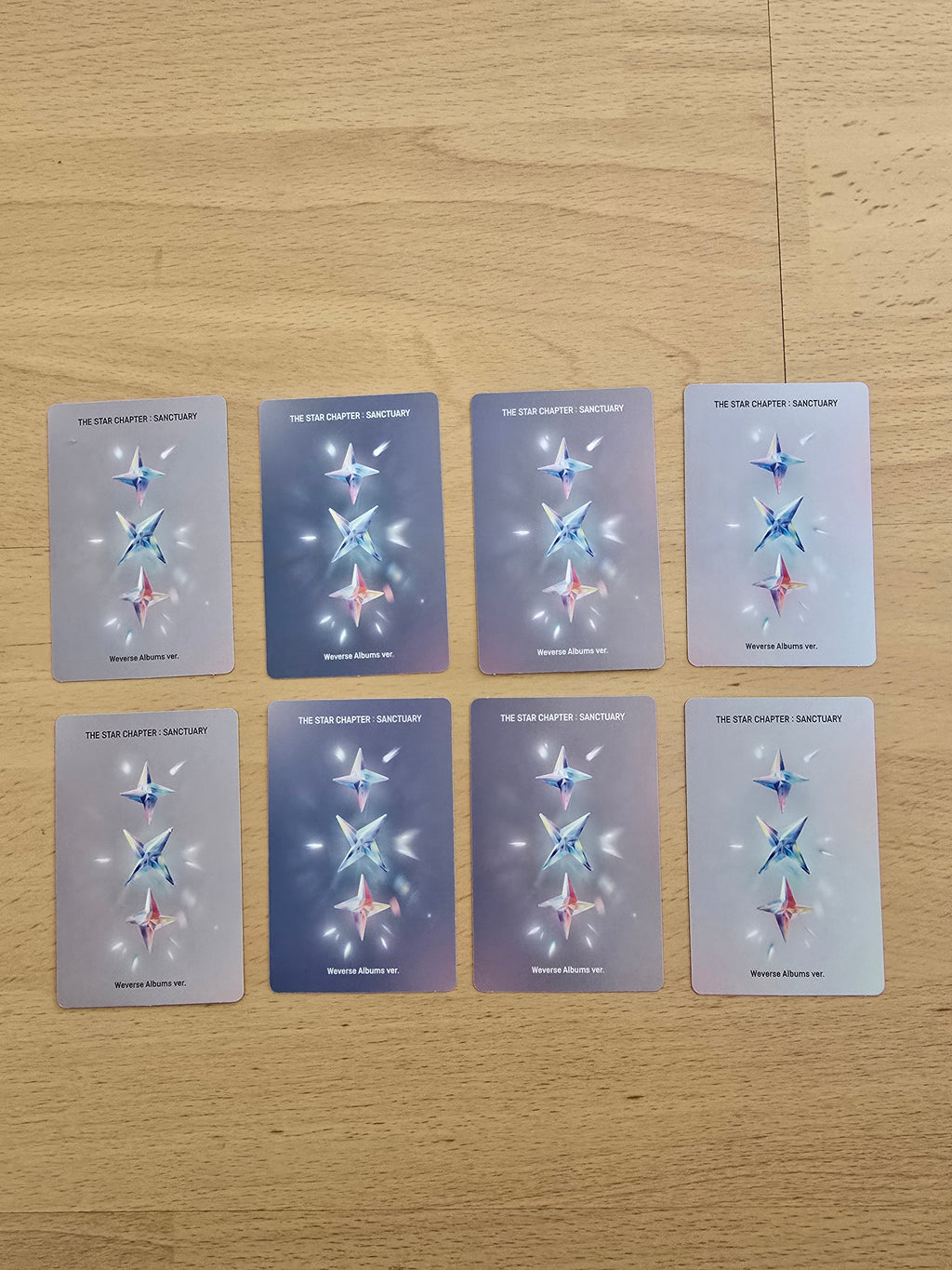 TXT Sanctuary Album Photocard Weverse Version