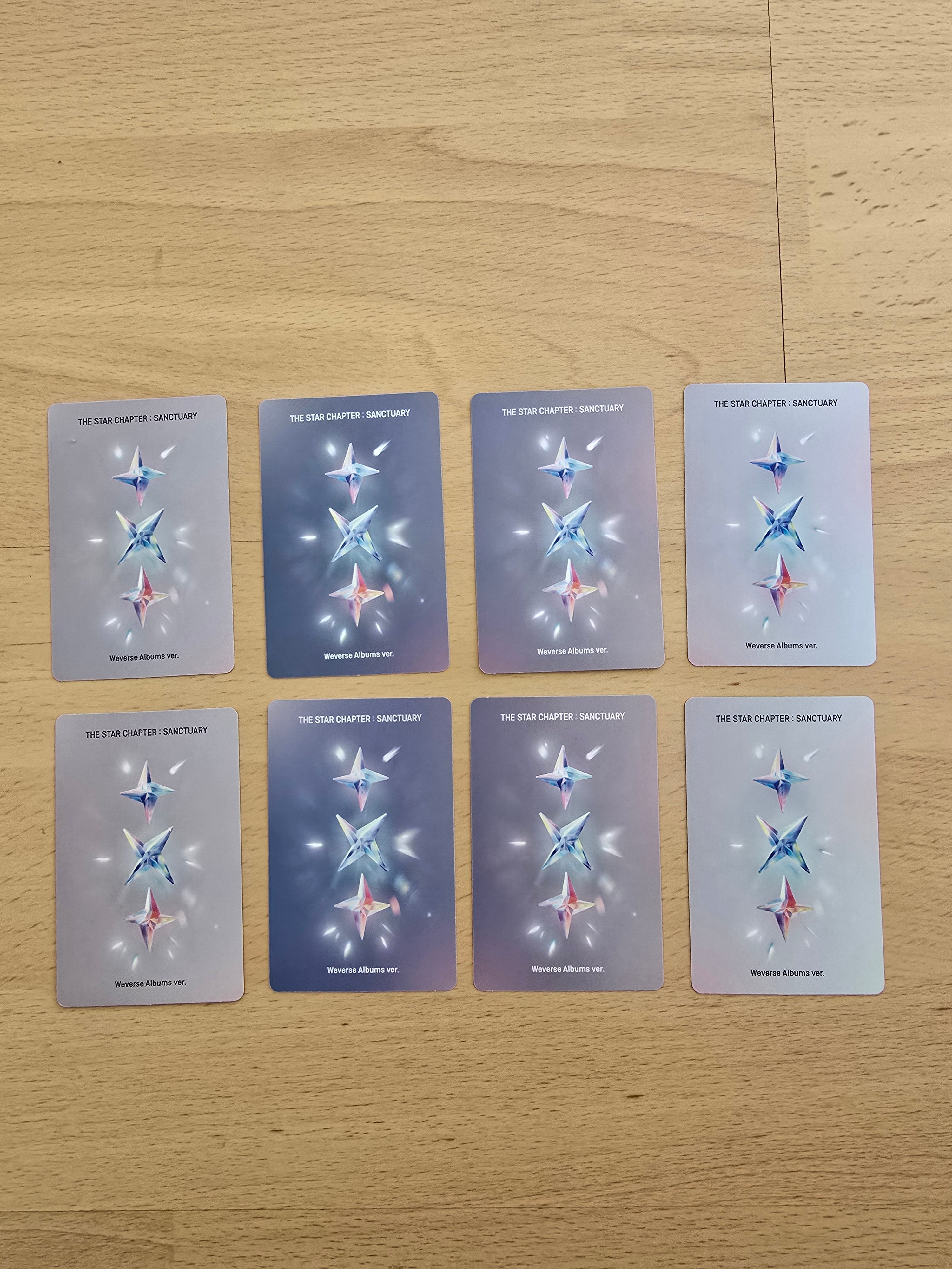 TXT Sanctuary Album Photocard Weverse Version