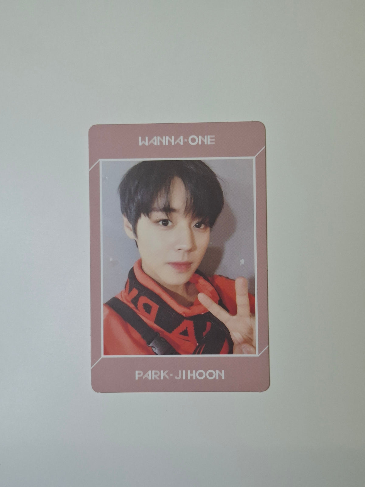 Wanna One Undivided Album Photocard