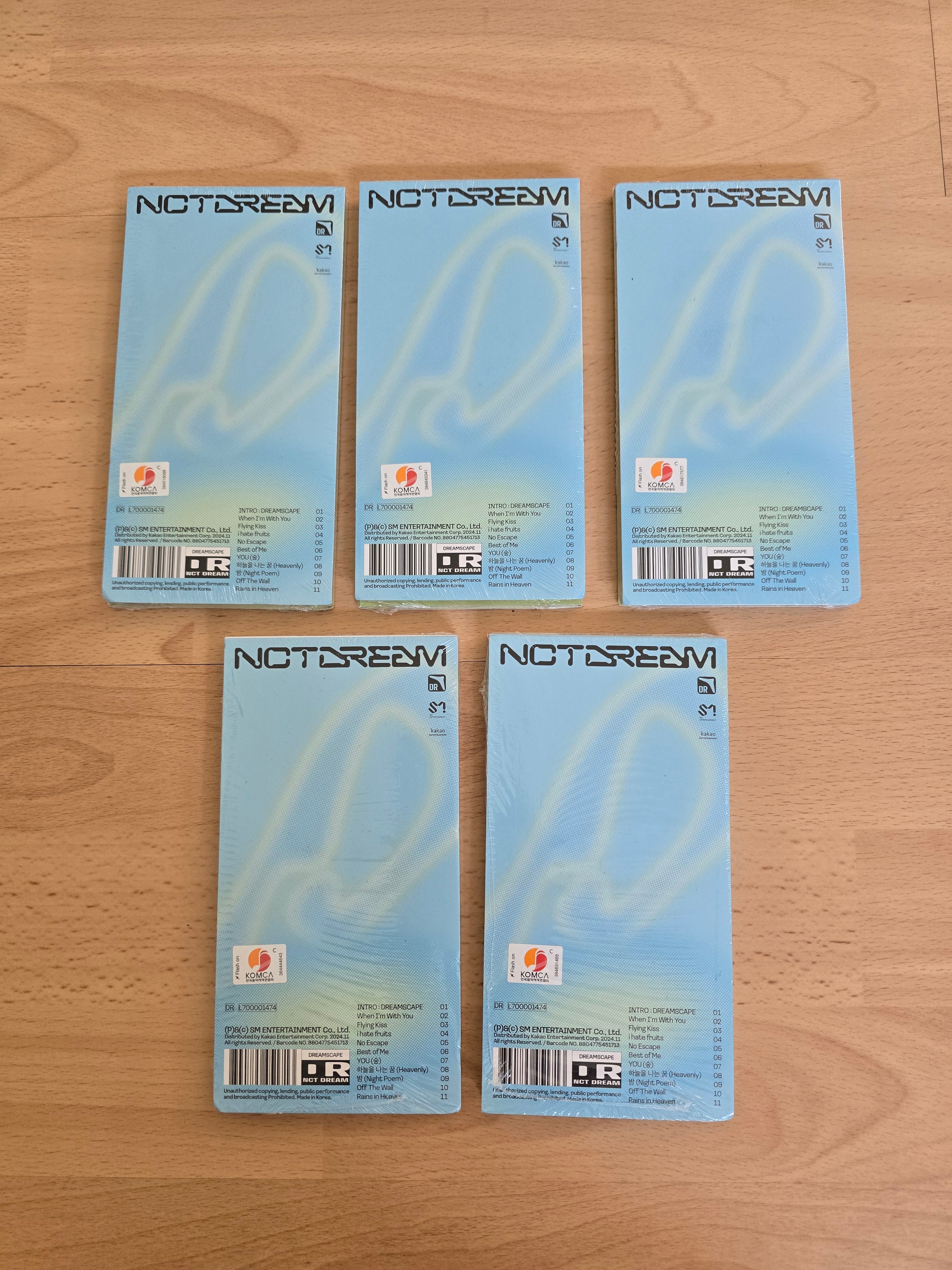 NCT Dream Dreamscape Vertical Flip Version