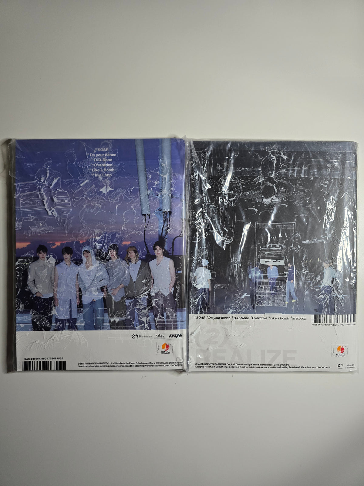 Riize The 2nd Mini Album II Photobook Version