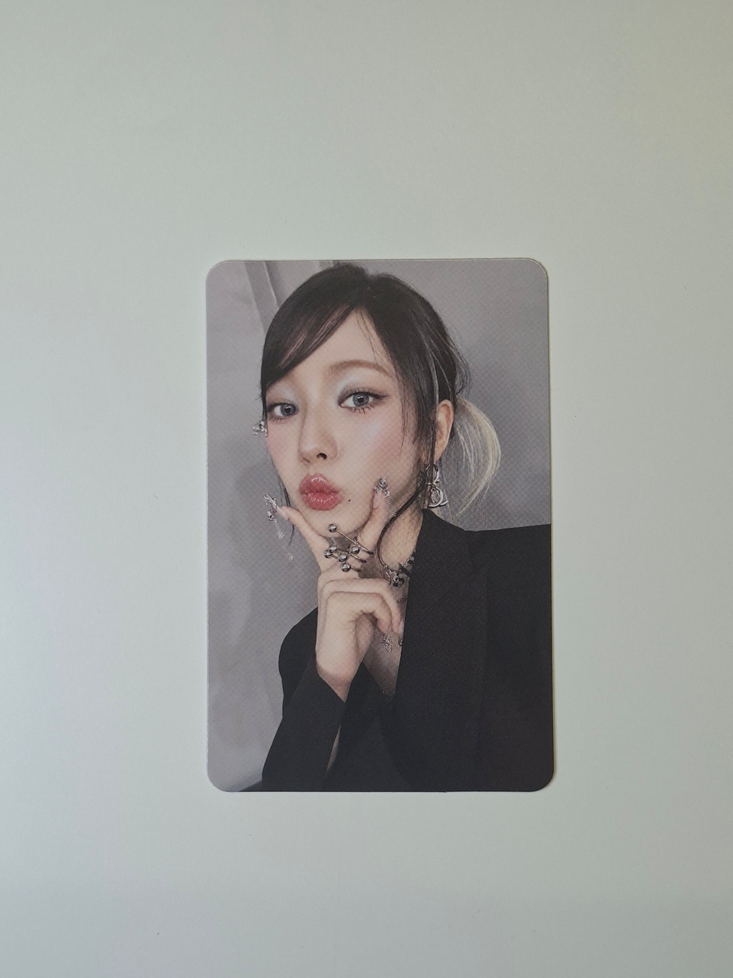 Aespa Armageddon Pop up Karina Love Photocard