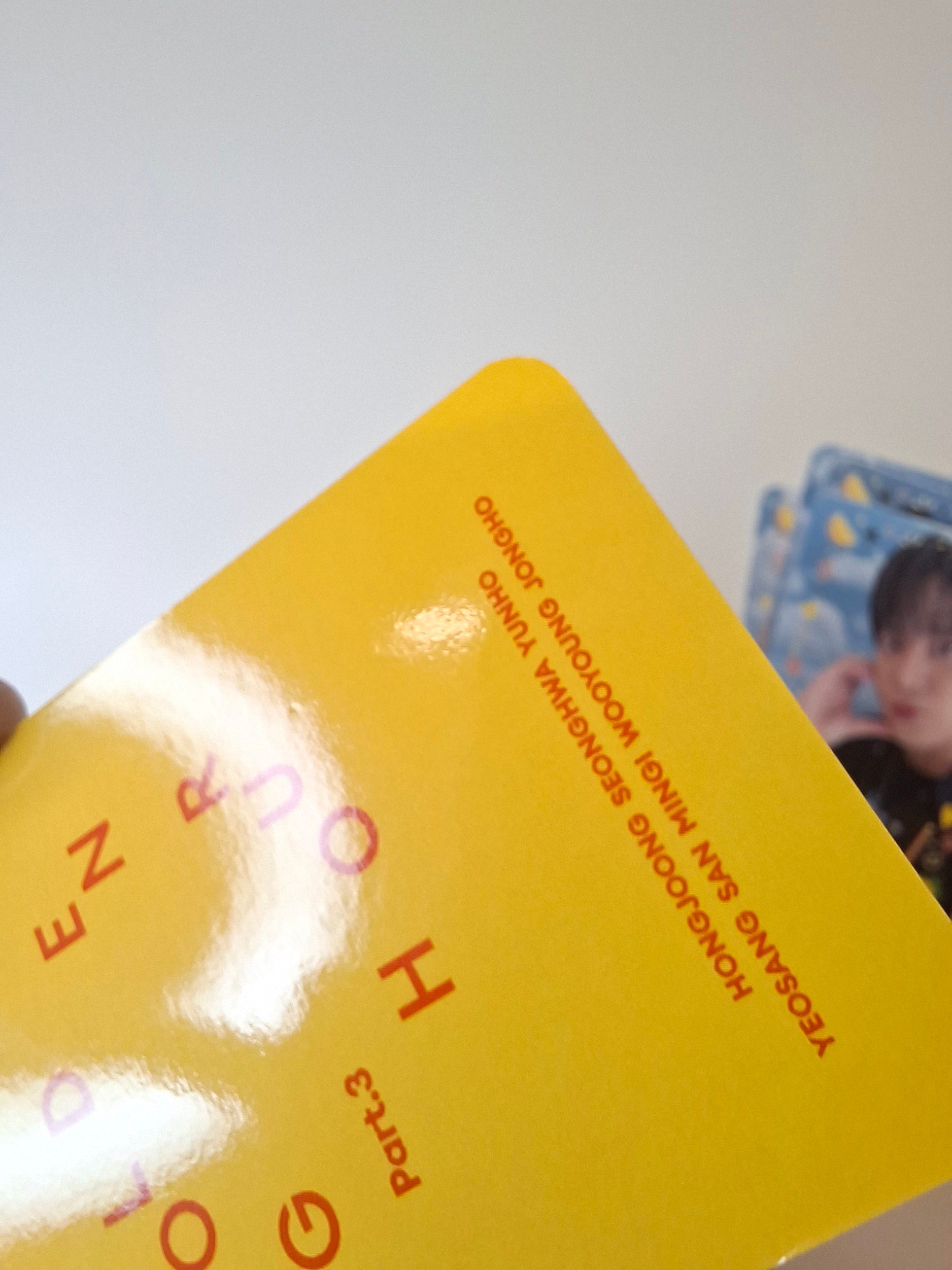 Ateez Golden Hour. Pt3 Broadcast Photocard
