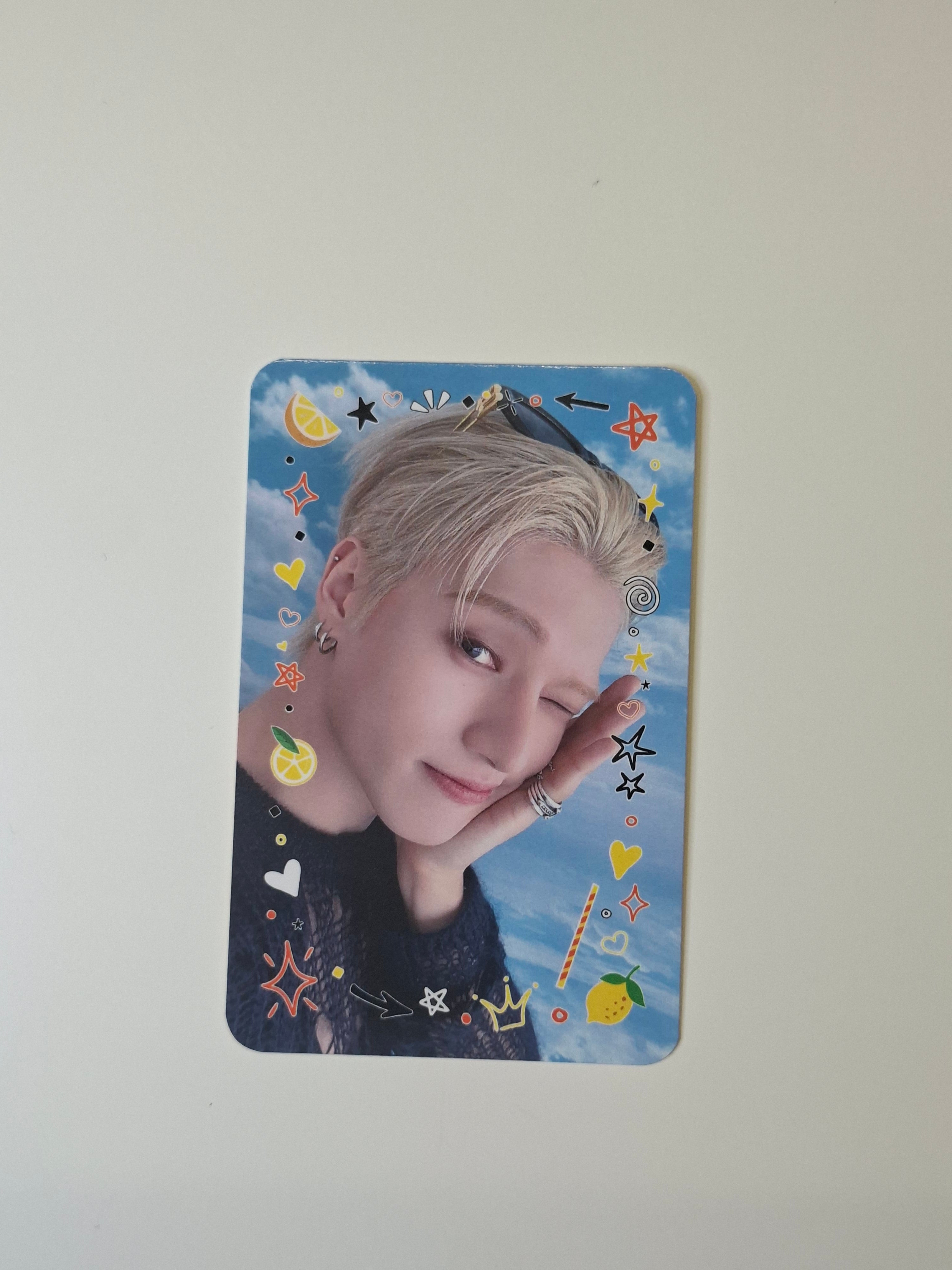 Ateez Golden Hour. Pt3 Broadcast Photocard