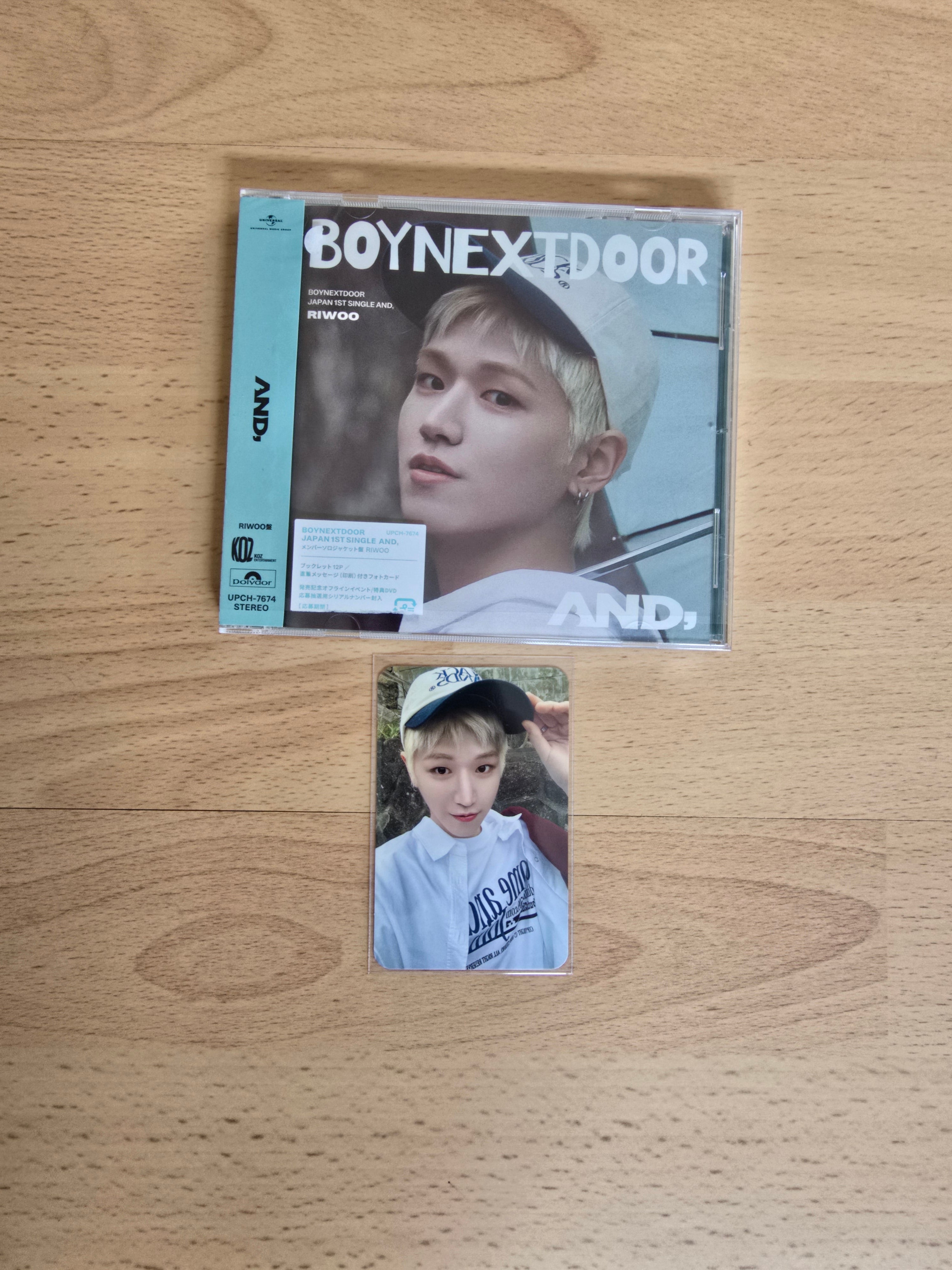 Boynextdoor AND Album Solo Jacket Riwoo Version