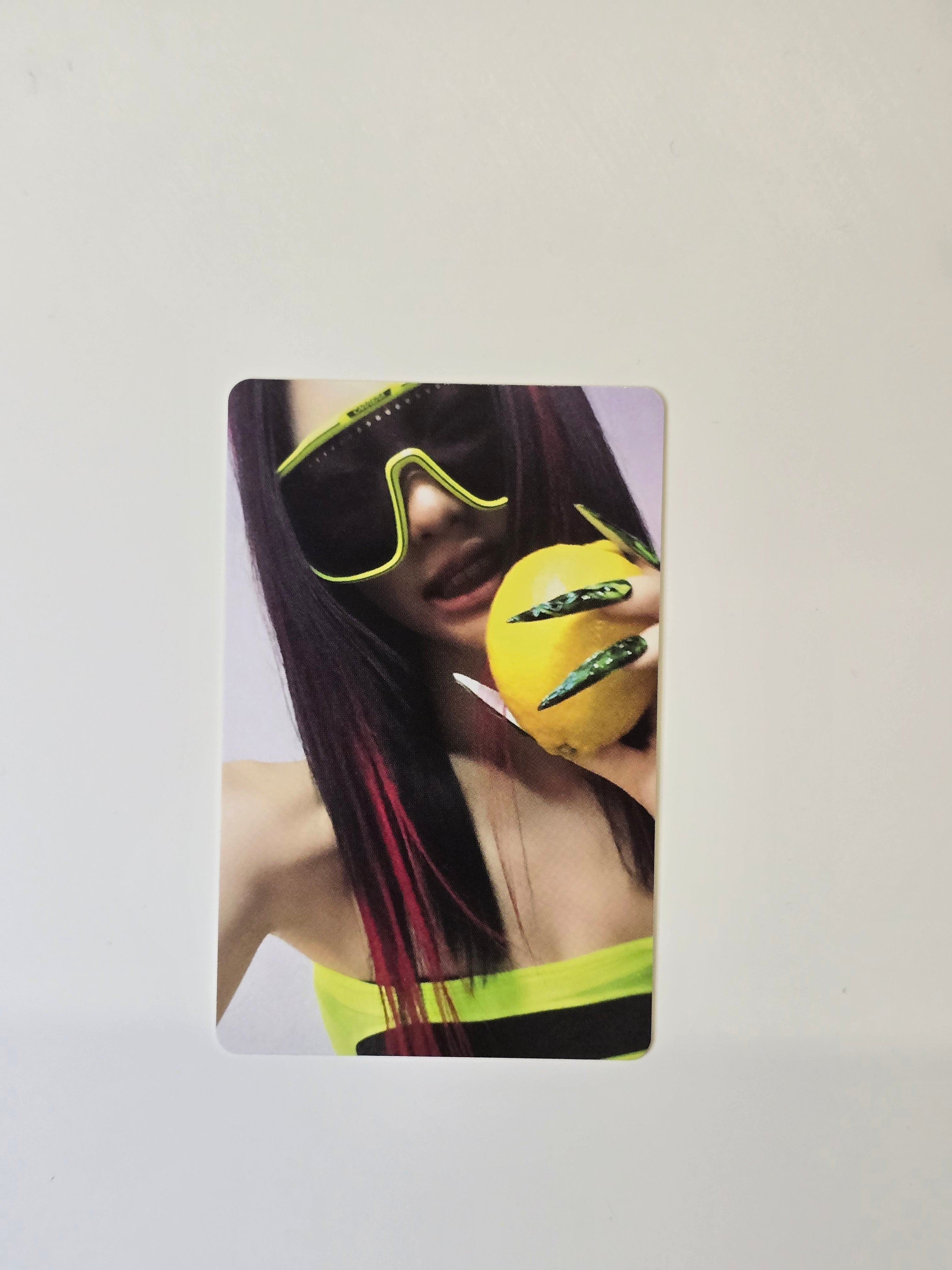 Aespa Lemonade Pop up 50k Won Benefit