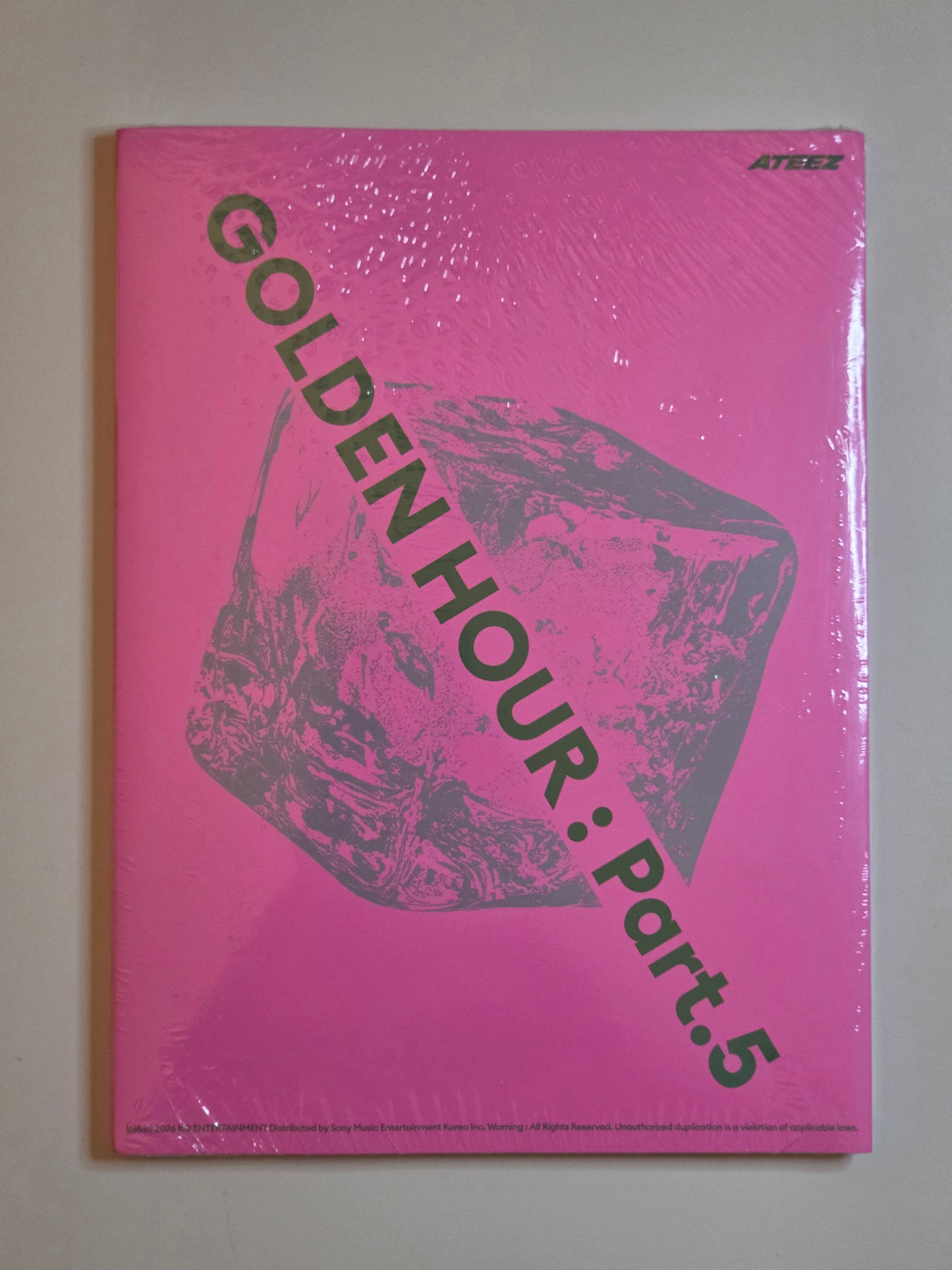 Ateez Golden Hour Part 5 Photobook Version