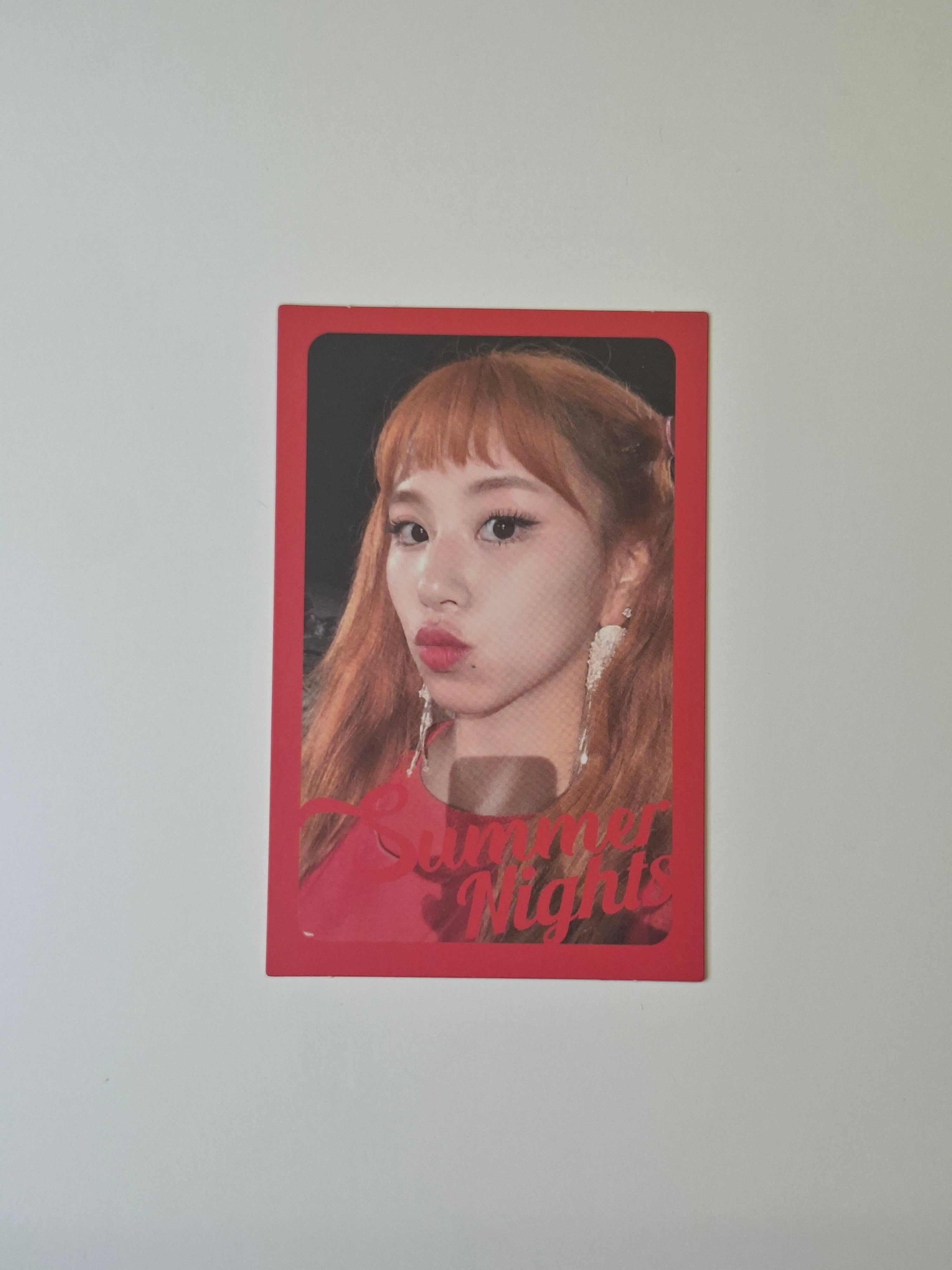 Twice Summer Nights Album Photocard