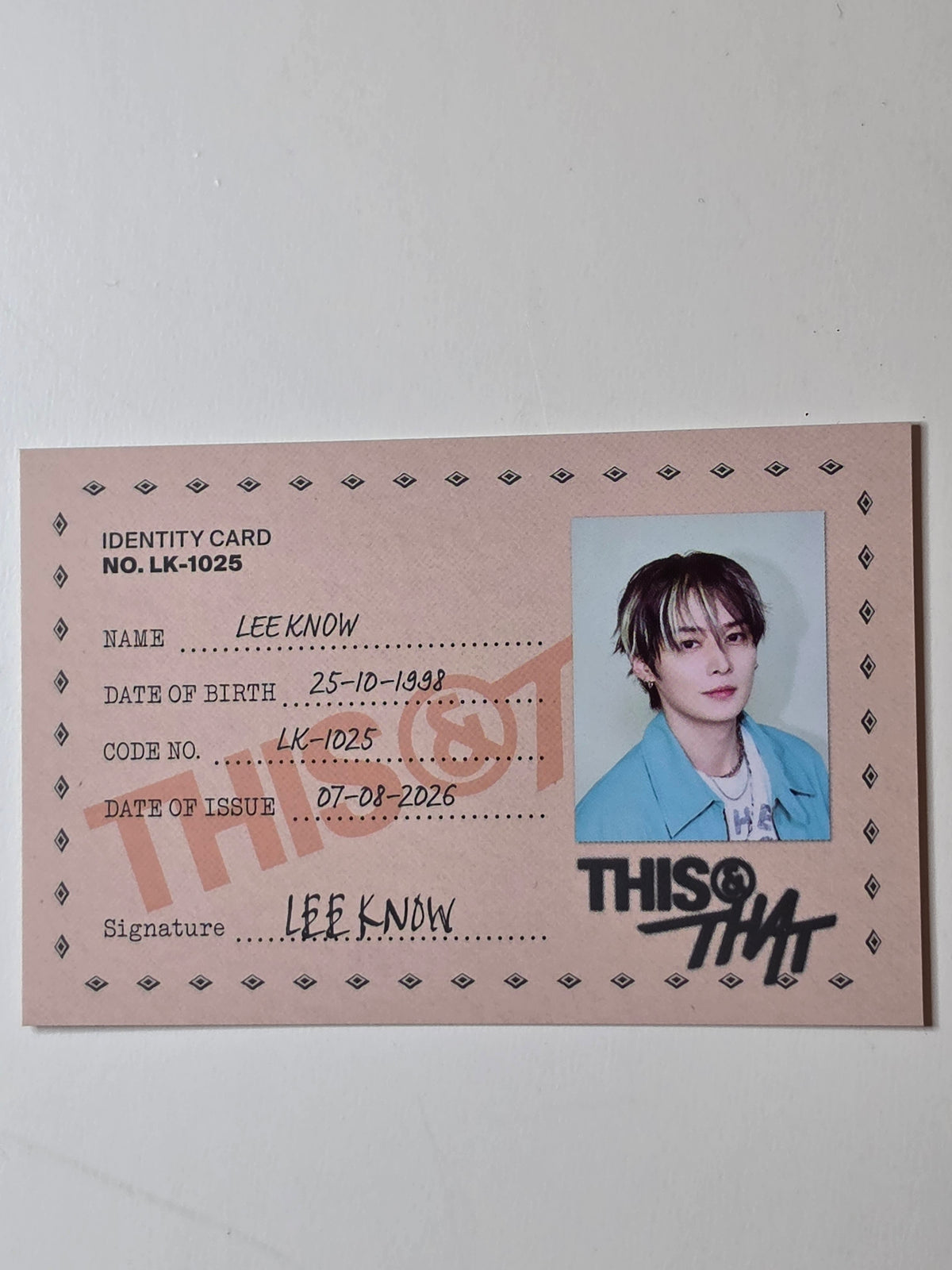 Stray Kids This & That ID Cards