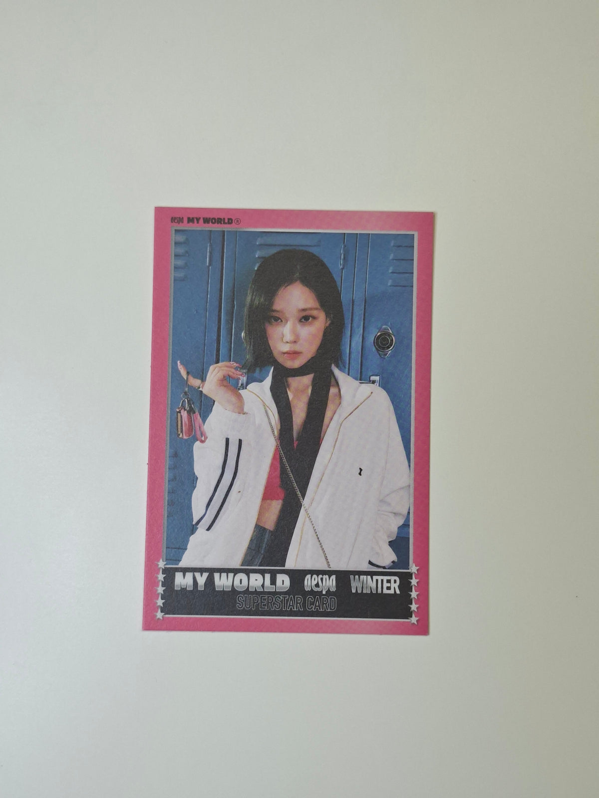 Aespa My World Zine Spicy Trading Cards