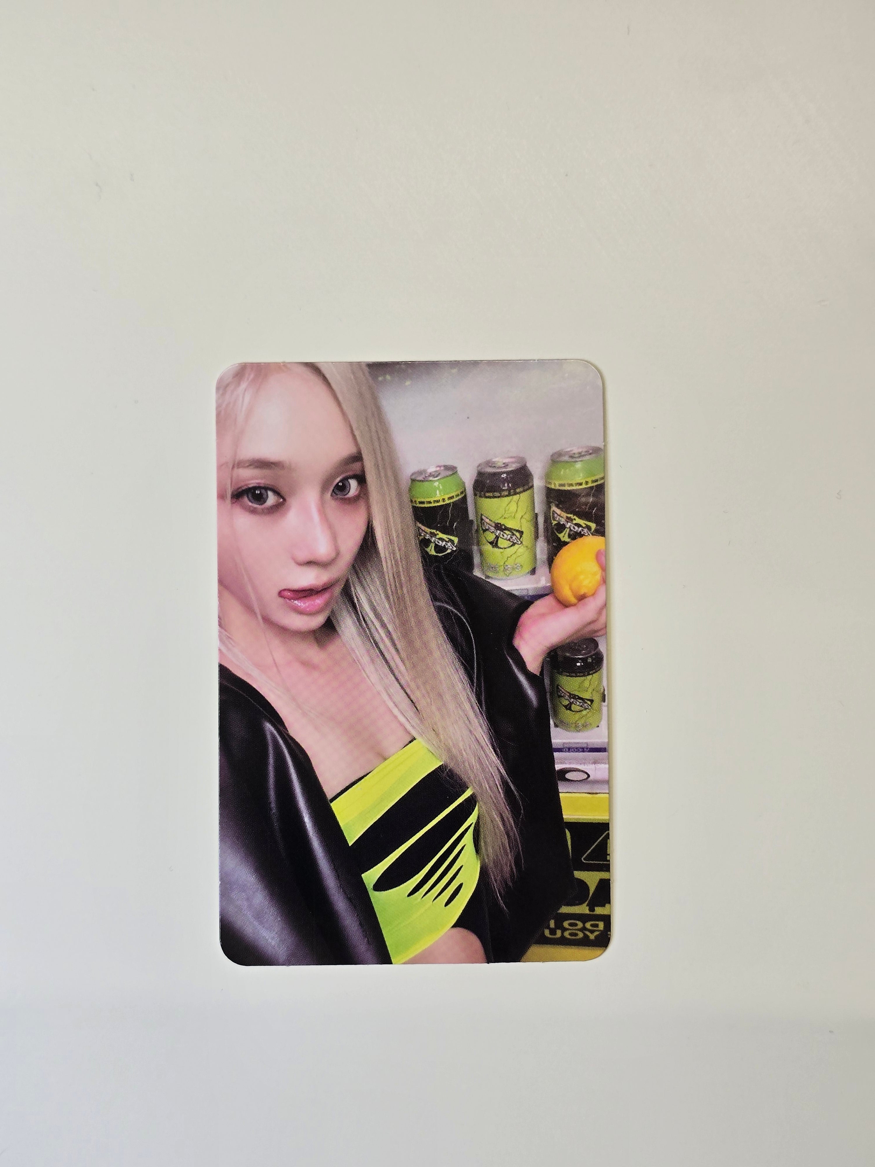 Aespa Lemonade Pop Up Random Trading Card
